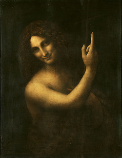 Leonardo. San Giovanni. 1508-1513. Louvre