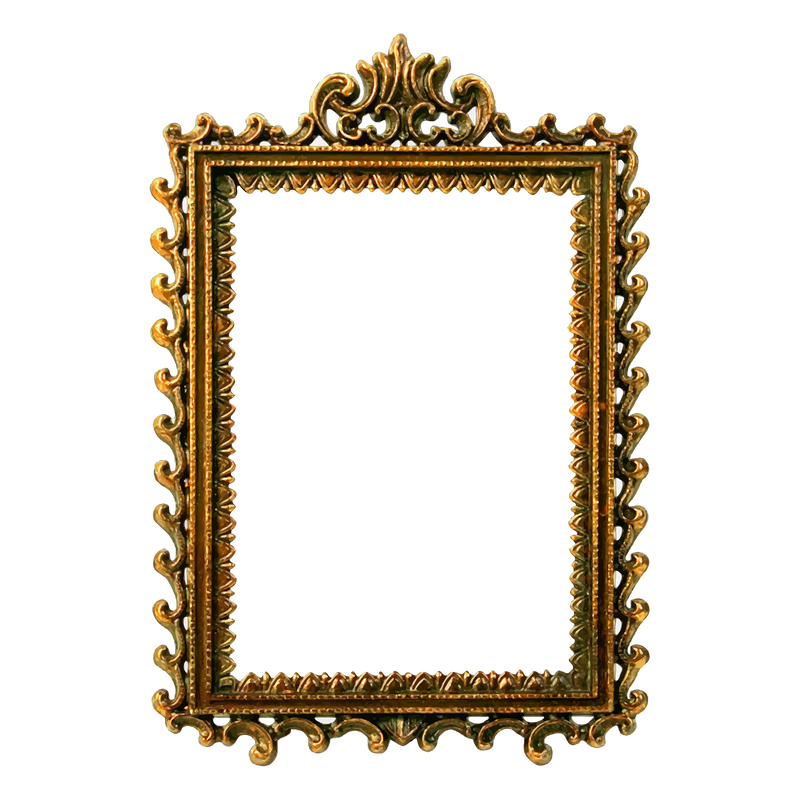 specchio in Rawpixel / free CC0 image Gold mirror png frame sticker, vintage decor illustration on transparent background. Free public domain CC0 image