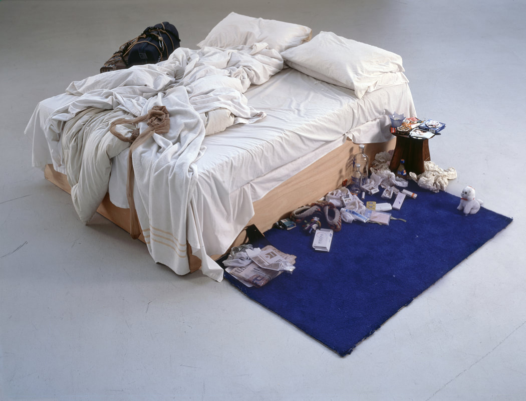 My bed, Tracey Emin, 1998